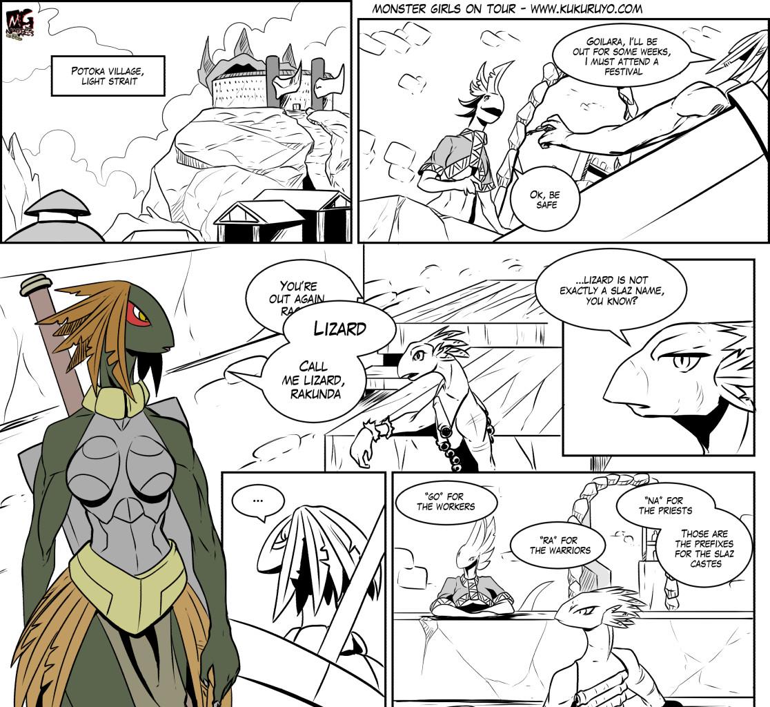 Monster girls on tour - Episode 49, Page 1: Page 049